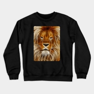 lion portrait Crewneck Sweatshirt